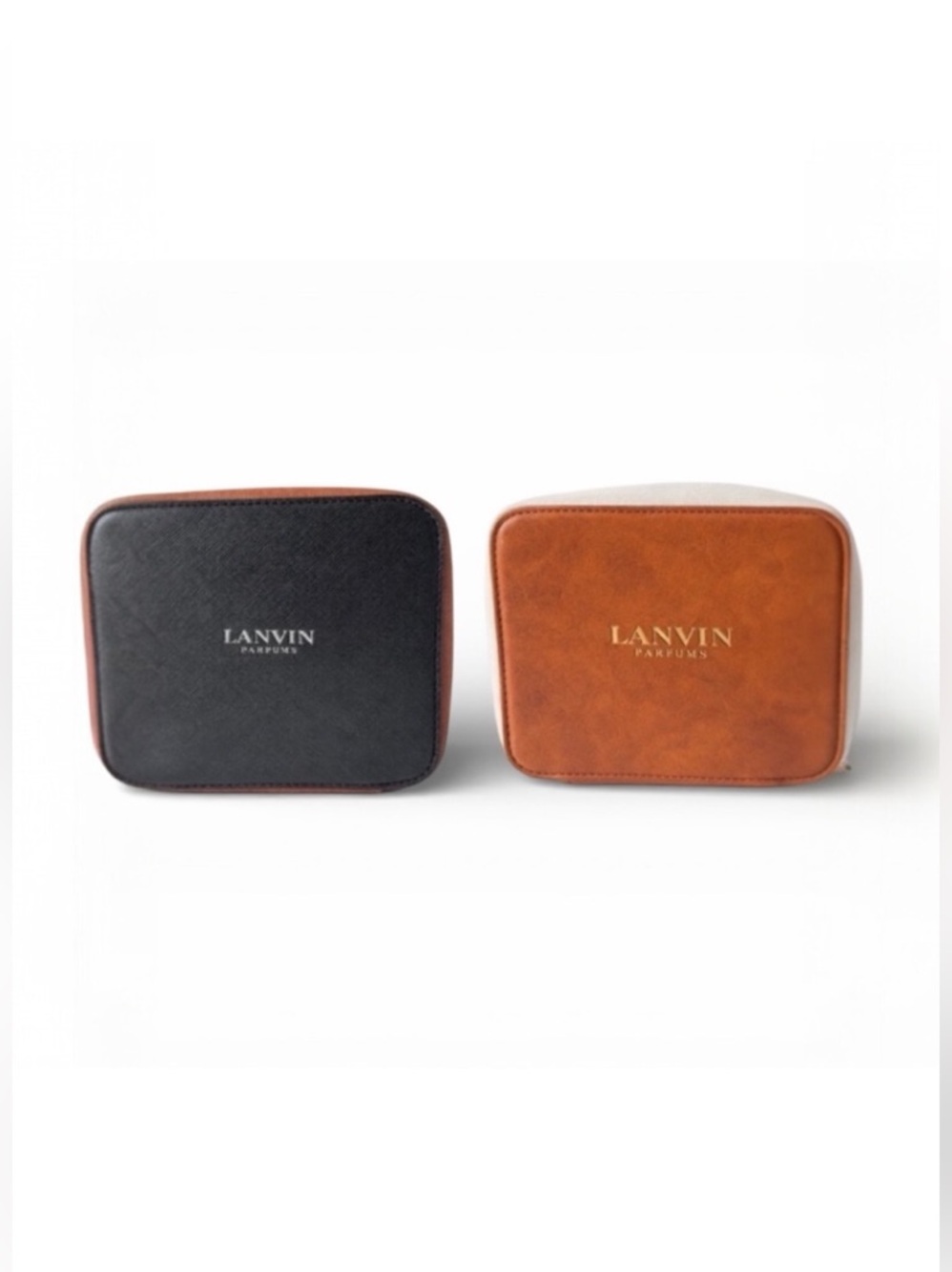 Lanvin Parfums His & Hers Travel Case Set | Luxury Amenity - New